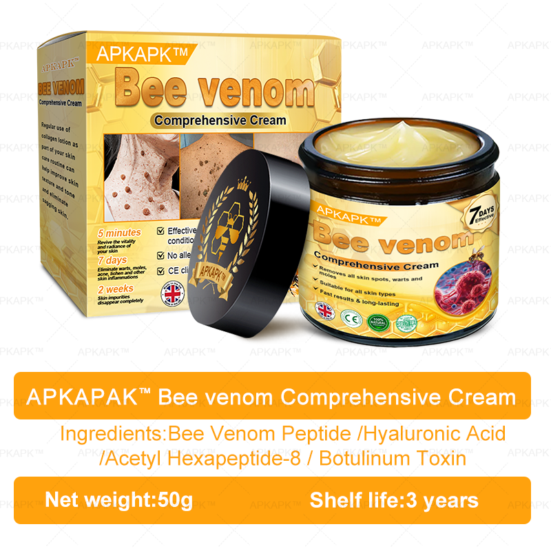 Made and Shipped from UK ✨ APKAPK® Bee venom Comprehensive Cream 🔥 LAST DAY 80% OFF 💎💎
