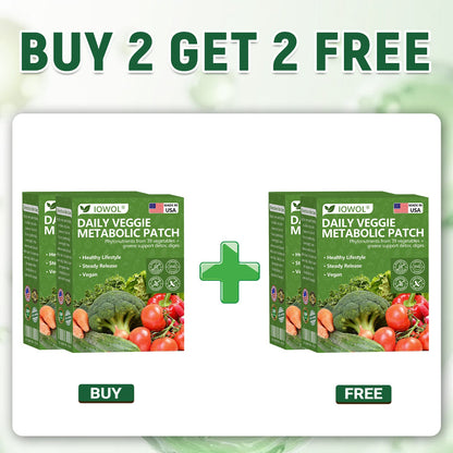 🥦 Offizieller Shop | 39 Gemüse + Greens für Detox, Verdauung & Stoffwechsel – Mehr Energie jeden Tag mit dem IOWOL® Patch