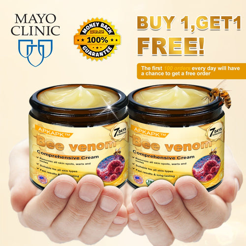 Made and Shipped from USA ✨✨✨  APKAPK® Bee venom Comprehensive Cream with Collagen & Matrixyl 3000|Obesity🔥 Sagging Skin, Fine Lines, Loss of Firmness, Flat Bust, Drooping Hips, and More