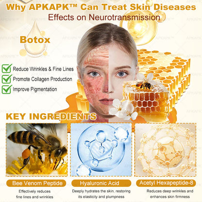 ⚡𝐌𝐇𝐑𝐀 𝐌𝐚𝐝𝐞 𝐚𝐧𝐝 𝐬𝐡𝐢𝐩𝐩𝐞𝐝 𝐟𝐫𝐨𝐦 𝐔𝐒𝐀✨𝗔𝗣𝗞𝗔𝗣𝗞® 𝗕𝗲𝗲 venom SkinRestoration Cream, Fine Lines, loss ofFirmness, Flat Bust, DroopingHips, and More