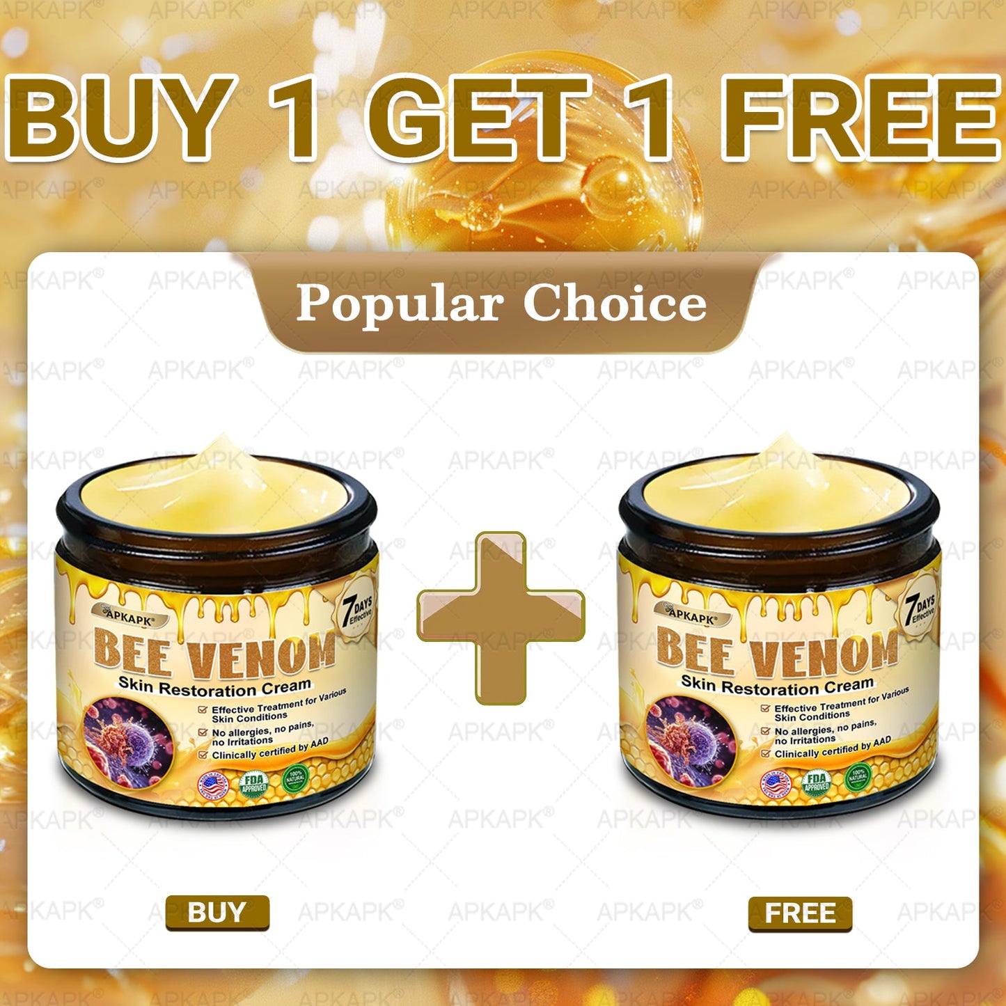 ⚡𝐌𝐇𝐑𝐀 𝐌𝐚𝐝𝐞 𝐚𝐧𝐝 𝐬𝐡𝐢𝐩𝐩𝐞𝐝 𝐟𝐫𝐨𝐦 𝐔𝐒𝐀✨𝗔𝗣𝗞𝗔𝗣𝗞® 𝗕𝗲𝗲 venom SkinRestoration Cream, Fine Lines, loss ofFirmness, Flat Bust, DroopingHips, and More