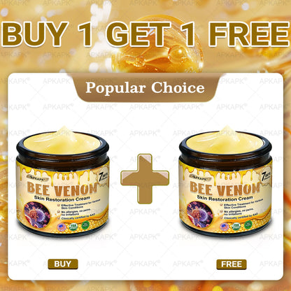 ⚡𝐌𝐇𝐑𝐀 𝐌𝐚𝐝𝐞 𝐚𝐧𝐝 𝐬𝐡𝐢𝐩𝐩𝐞𝐝 𝐟𝐫𝐨𝐦 𝐔𝐒𝐀✨𝗔𝗣𝗞𝗔𝗣𝗞® 𝗕𝗲𝗲 venom SkinRestoration Cream, Fine Lines, loss ofFirmness, Flat Bust, DroopingHips, and More