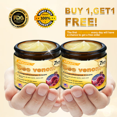 𝐌𝐇𝐑𝐀 Official Store Made and Shipped from USA ✨  APKAPK® Bee venom Comprehensive Cream with Collagen & Matrixyl 3000|Obesity🔥 Sagging Skin, Fine Lines, Loss of Firmness, Flat Bust, Drooping Hips, and More