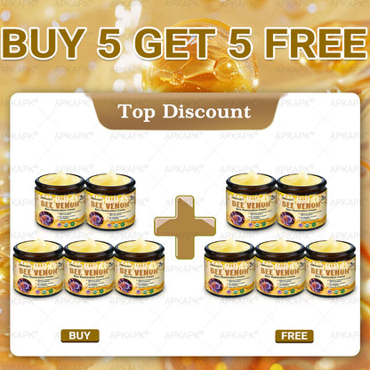 ⚡𝐌𝐇𝐑𝐀 𝐌𝐚𝐝𝐞 𝐚𝐧𝐝 𝐬𝐡𝐢𝐩𝐩𝐞𝐝 𝐟𝐫𝐨𝐦 𝐔𝐒𝐀✨𝗔𝗣𝗞𝗔𝗣𝗞® 𝗕𝗲𝗲 venom SkinRestoration Cream, Fine Lines, loss ofFirmness, Flat Bust, DroopingHips, and More